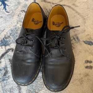 Dr. Martens Black Leather Oxfords